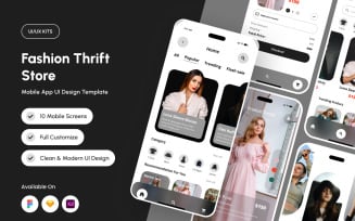 Femmora – Trendy Thrift Shopping UI Kit