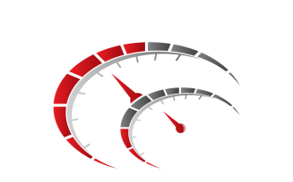 Modern Speedometer Logo Template