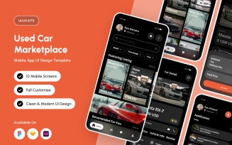 Ryoto – Modern Car Marketplace UI Kit