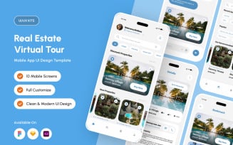 Sched – Real Estate Virtual Tour App UI