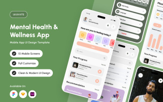 Calmara – Guided Meditation App UI Kit