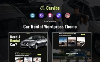 Carvibe - Car Rental WordPress theme