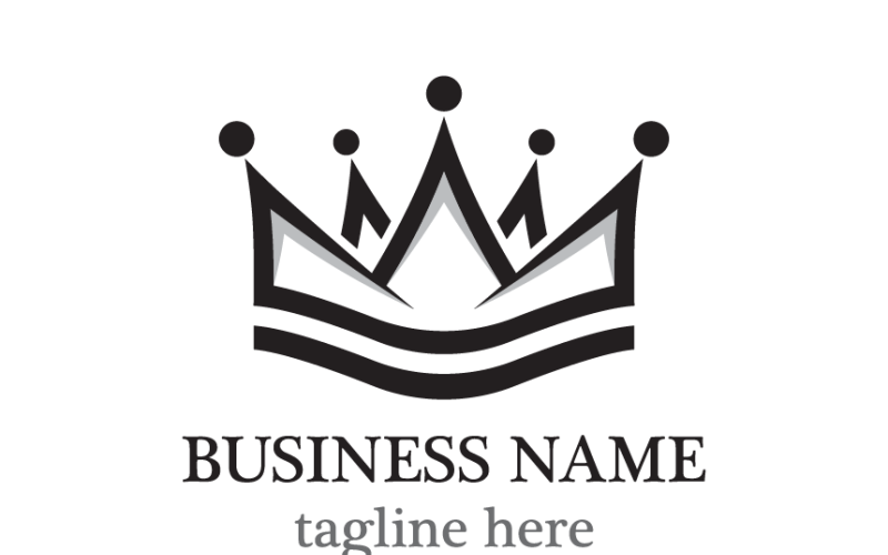 Creative Crown Logo Template