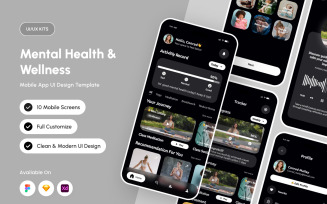 Homed – Emotional Care App UI Kit