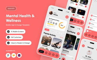 Neuva – Mental Balance App UI Kit