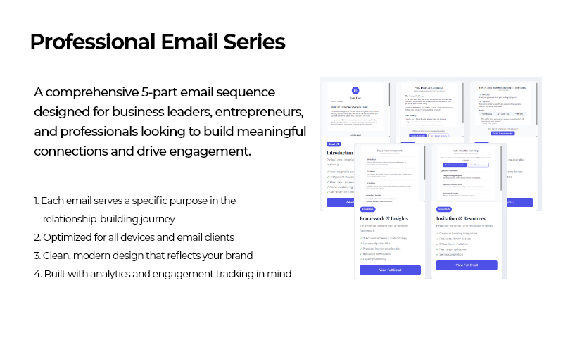 Personal Branding - Email Template Newsletter Template