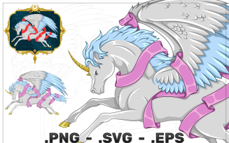 winged horse mythological creature