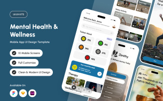 Zenithy – Calm Mind App UI Kit