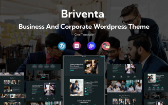 Briventa - Business And Corporate Multipurpose Responsive WordPress Theme
