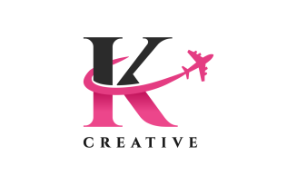 Creative K Letter Logo Design