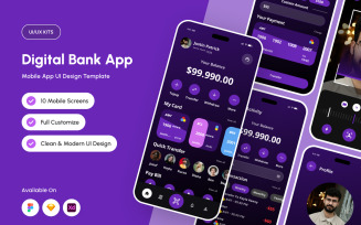 Danaku – Fintech Wallet UI Kit