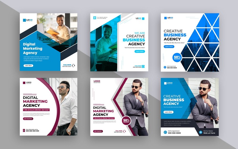 Digital Marketing Agency Instagram Post Ver-2 Social Media