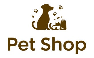 Dog and Cat Brand Identity Logo Pack