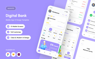 SatukliK – Digital Bank App UI Kit