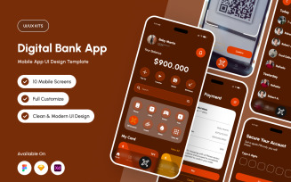 ThreePay – Mobile Payment UI Kit