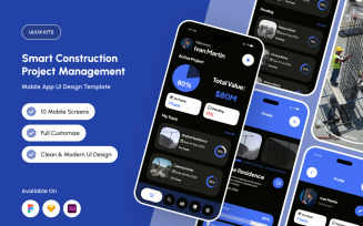 Bangunik – Construction Ops App UI Kit