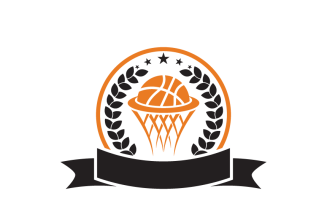 Basketball Team Logo Template