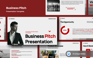 Business Pitch Deck Keynotes