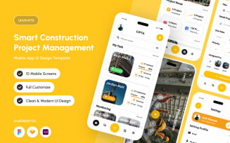 Cipta – Smart Construction App UI Kit