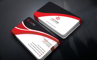 Creative Business Card Design Template V02