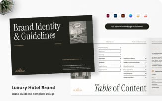 Luxury Hotel Brand Identity Guideline