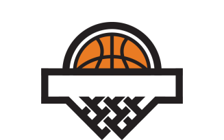 Minimalist Basketball Logo Template
