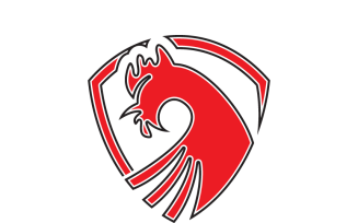 Rooster and Shield Logo Template