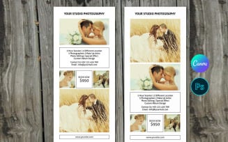 Wedding Photographer Rack Card