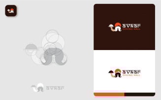 Avkar - Indian Restaurent Logo Design template