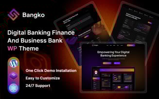 Bangko – Digital Banking Finance & Business Bank WordPress Theme