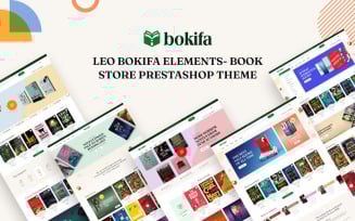 Leo Bokifa - Book Store Elementor Prestashop Theme