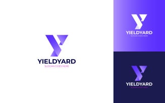 Letter YY with unique style logo design
