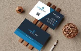 Modern And Professional Business Card Template Design, Corporate Business Identity Template