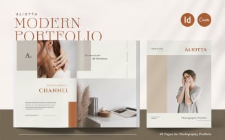 ALIOTTA Modern Portfolio Template