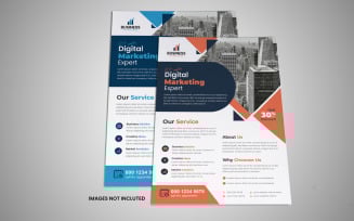 Corporate Flyer Template Design On your Business