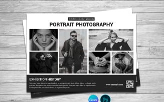 Photographer Exhibition Flyer Design
