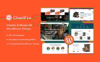 Charifro - Charity & Nonprofit WordPress Theme