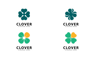 Clover Leaf Logo Template Design v15