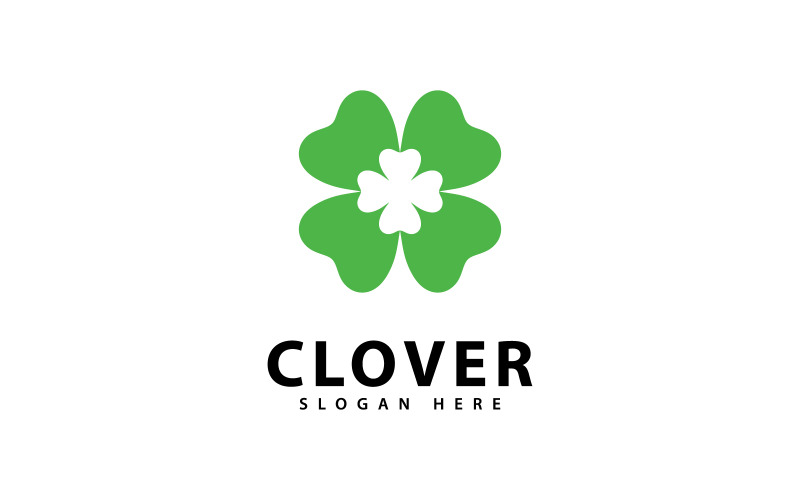 Clover Leaf Logo Template Design v9
