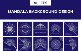 Mandala Background Art Design Collection
