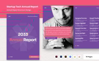 Palant - Startup Tech Annual Report Brochure