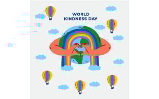 Poster Celebrating World Kindness Day