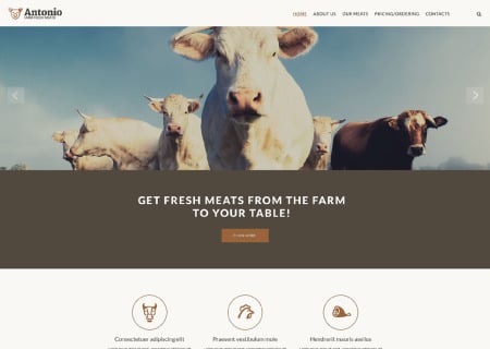 Cattle Farm Responsive