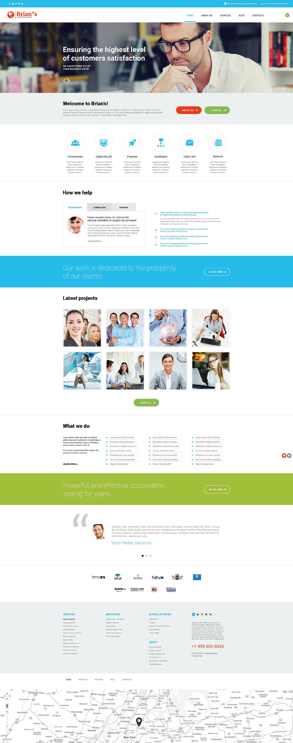 Consulting Responsive Joomla Template New Screenshots BIG