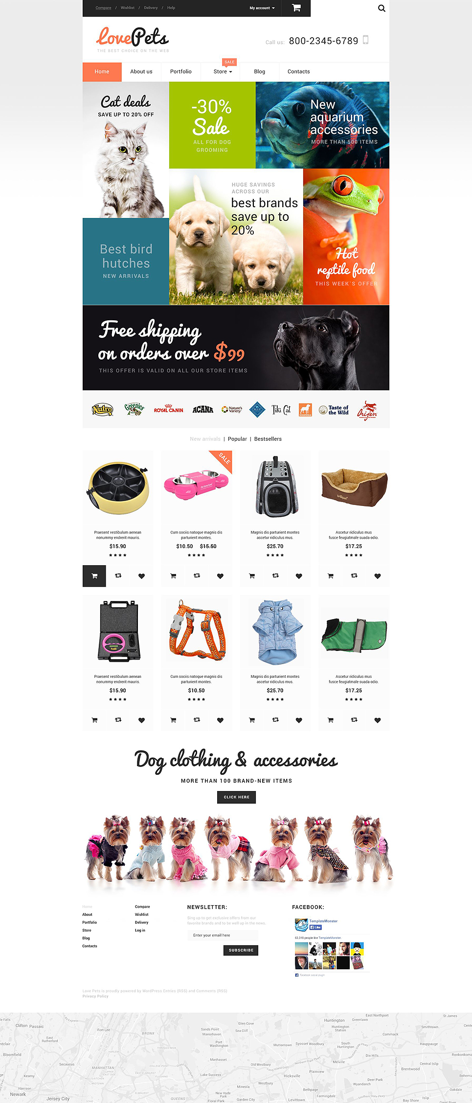 Love Pets WooCommerce Theme New Screenshots BIG