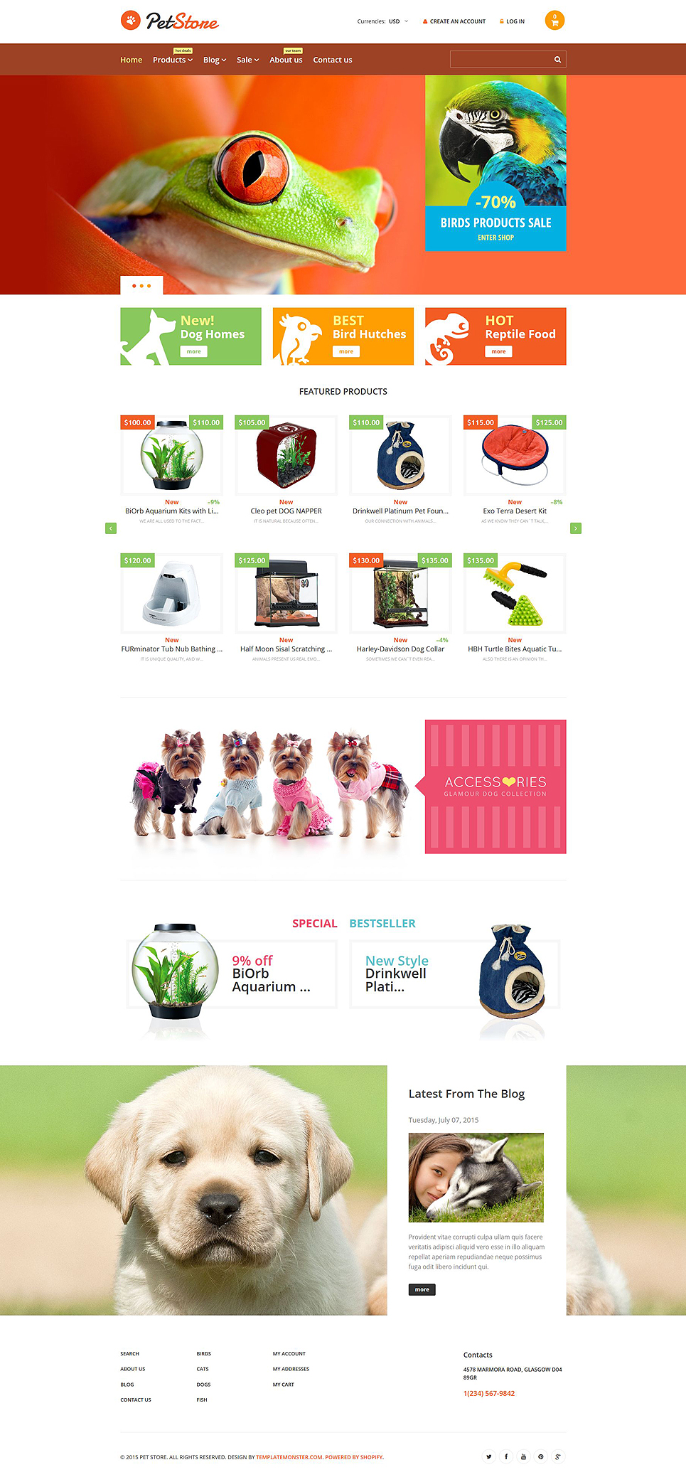 Pet Shop Responsive Shopify Theme New Screenshots BIG