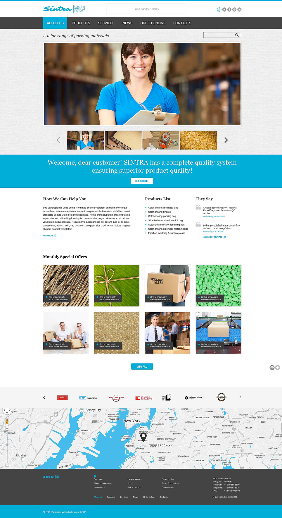 Sintra Website Template New Screenshots BIG