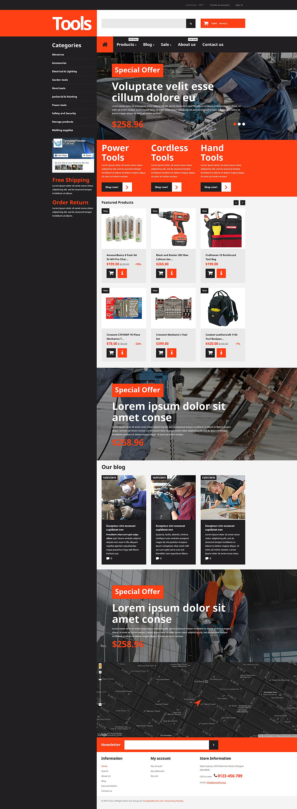 Tools & Equipment Responsive Shopify Theme New Screenshots BIG