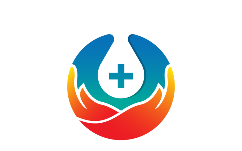 Blood Drop Logo Template Design