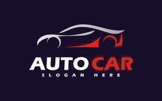 Car Logo Icons, Auto car logo. Motor vehicle silhouette V2